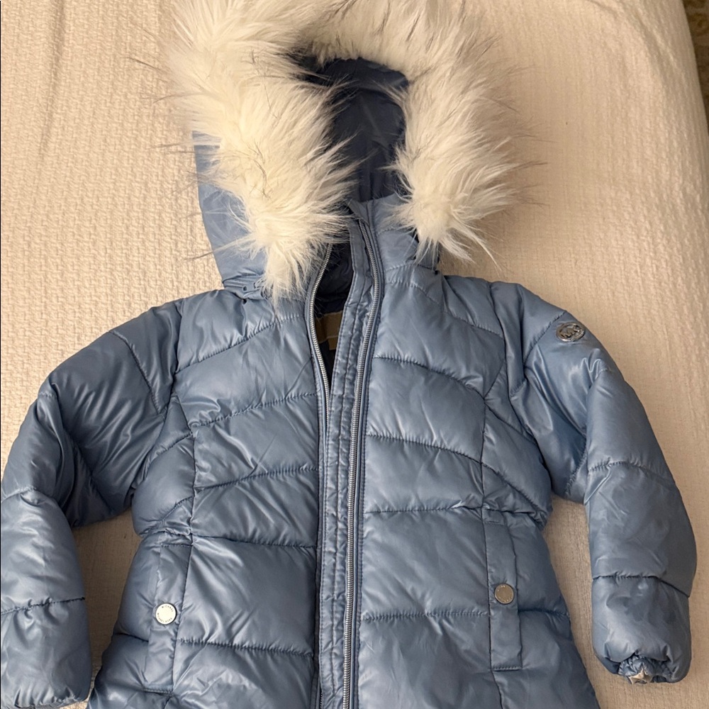 MICHAEL Michael Kors Blue Quilted Jacket